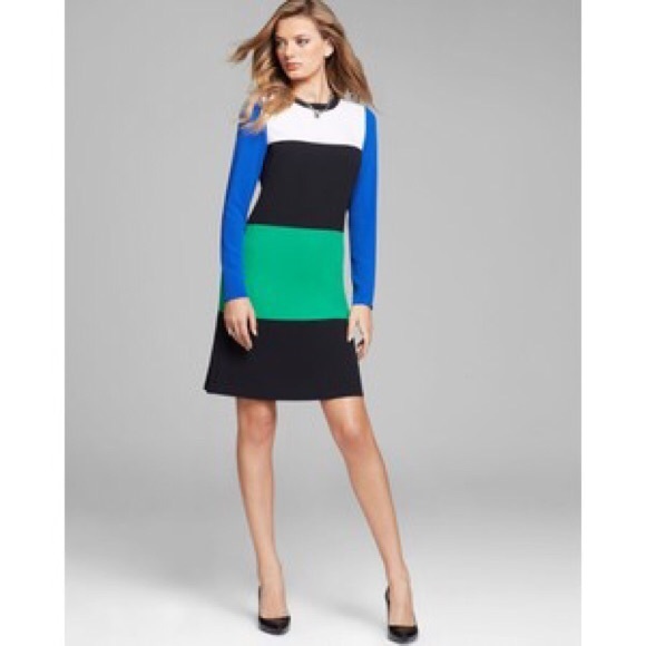 Michael Kors Dresses & Skirts - Michael Kors Colorblock Dress Size 14